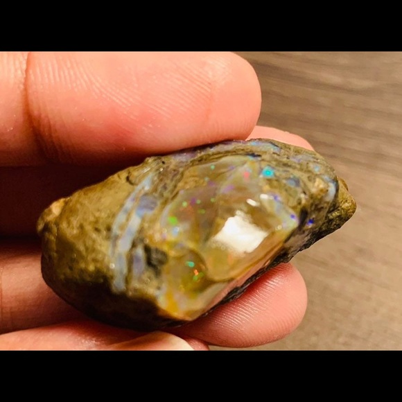 Raw Opal, Multi Fire Opal, Rough Stone, Uncut Raw Opal, White Opal Rough stone - Picture 9 of 9